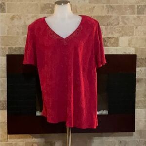 KWoman Red Top 